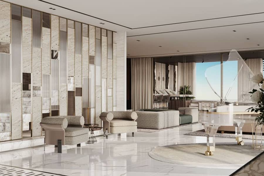 Brand New | Luxurious | 90+ Floor | Spacious - Image 9