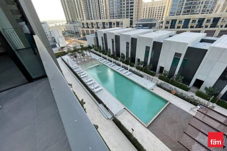 2 Bedroom Apartment for Rent in Dubai Creek Harbour, Dubai - Pool View | Chiller Free | Ready to move