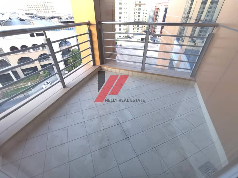 8 Chiller free 2bhk flat with open view near Mall of Emirates in 86k