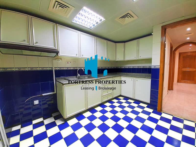 49 BEST PRICE GUARANTEE !!! 2BHK flat with city view near CORNICHE beach .   55 K  ONLY . . .