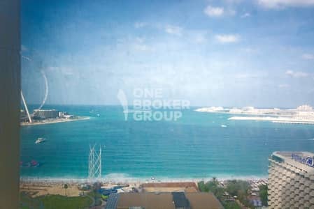 2 Bedroom Flat for Rent in Jumeirah Beach Residence (JBR), Dubai - Sea Views I Unfurnished I Spacious Layout 2 Bedroom Flat for Rent in Jumeirah Beach Residence (JBR), Dubai - Sea Views I Unfurnished I Spacious Layout