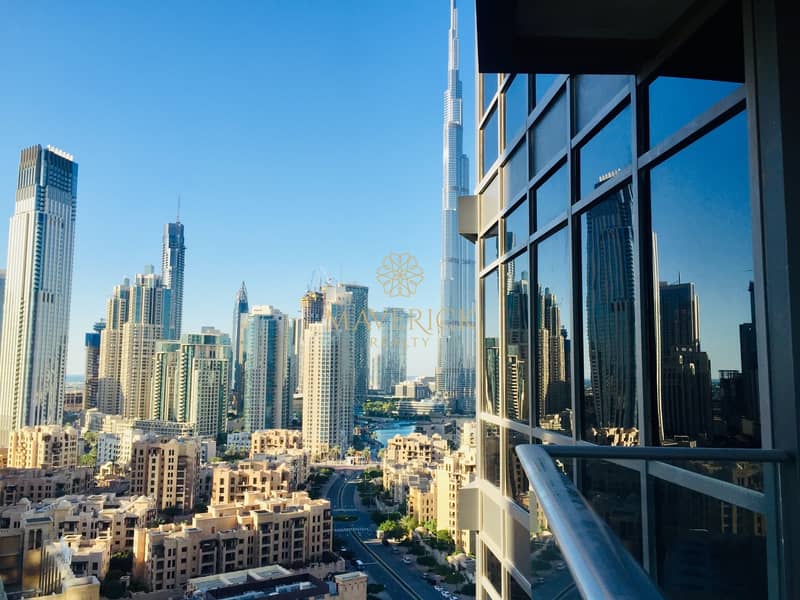 Burj Khalifa View | Elegant 1BR | Downtown