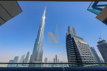 3 Bedroom Flat for Rent in Downtown Dubai, Dubai - Full Burj View I Maids Room I High Floor
