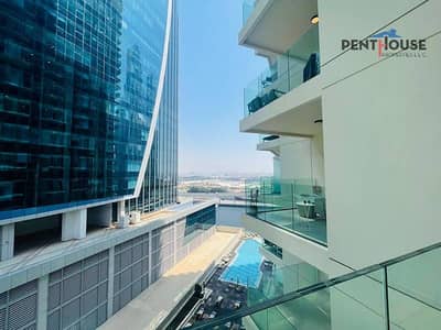 1 Bedroom Apartment for Rent in Business Bay, Dubai - Terrace Unit | Large Layout | Prime Location