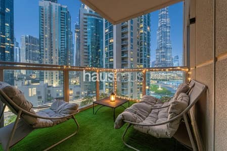 2 Bedroom Flat for Sale in Downtown Dubai, Dubai - Burj & Fountain View | Upgraded | Vacant