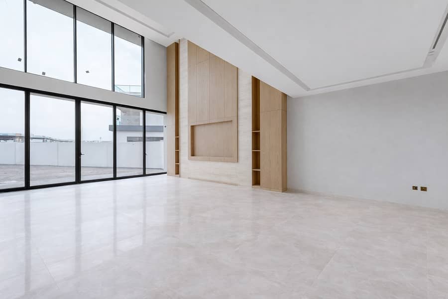 2 Modern living room with high ceilings. png