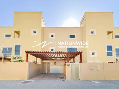3 Bedroom Townhouse for Sale in Al Raha Gardens, Abu Dhabi - Vacant|Semi-Furnished|Family-Friendly|Prime Area