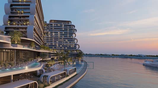 1 Bedroom Apartment for Sale in Al Marjan Island, Ras Al Khaimah - VIEW12-HOTEL LOBBY DECK VIEW SUNSET. jpg 1 Bedroom Apartment for Sale in Al Marjan Island, Ras Al Khaimah - VIEW12-HOTEL LOBBY DECK VIEW SUNSET. jpg