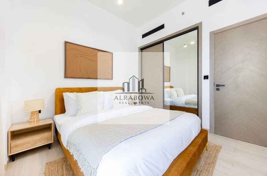 Furnished 1BR | Binghatti Nova JVC | Balcony & City View