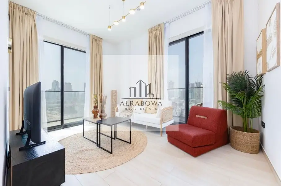 Furnished 1BR | Binghatti Nova JVC | Balcony & City View