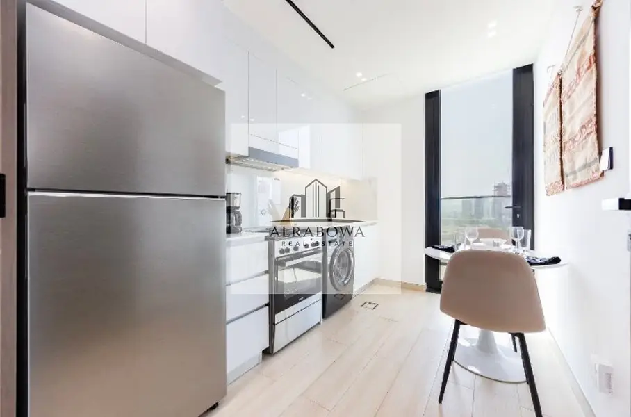 Furnished 1BR | Binghatti Nova JVC | Balcony & City View