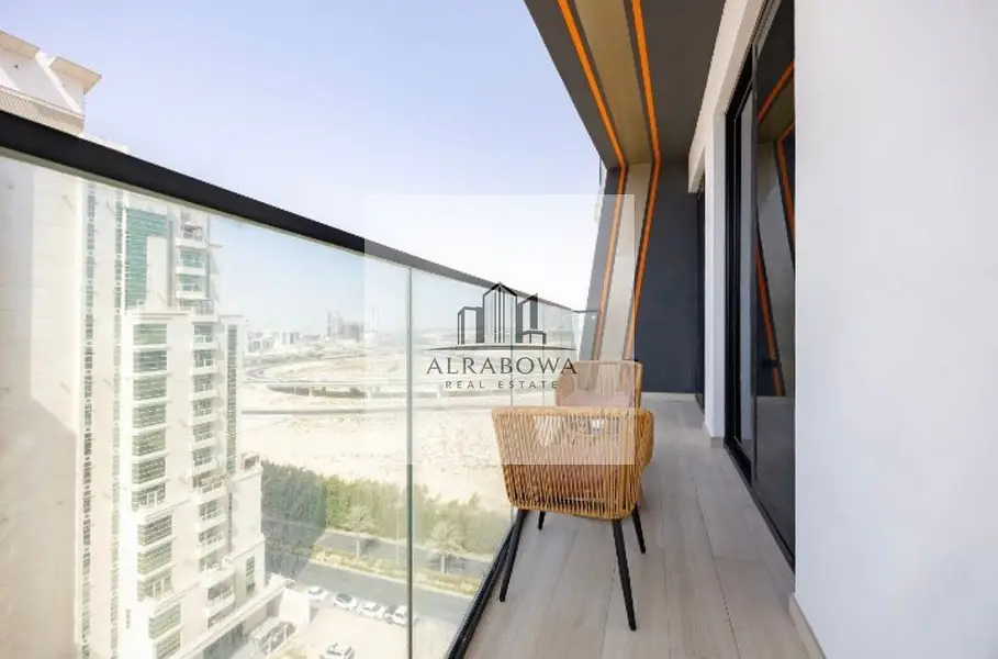 Furnished 1BR | Binghatti Nova JVC | Balcony & City View