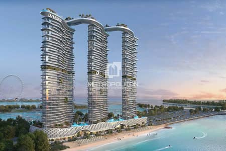 3 Bedroom Penthouse for Sale in Dubai Harbour, Dubai - Sea View Penthouse | Private Beach | Cavalli Brand