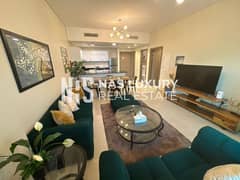 Furnished 1BR | Balcony | Ready to move