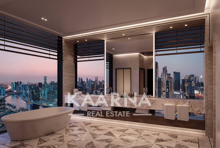 9 VELA by OMNIYAT Managed by Dorchester Collection Master Bathroom. jpg