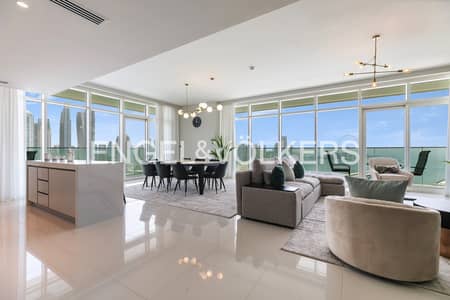 4 Bedroom Flat for Rent in Dubai Harbour, Dubai - Bills Included | Harbour View | Luxury Furniture 4 Bedroom Flat for Rent in Dubai Harbour, Dubai - Bills Included | Harbour View | Luxury Furniture