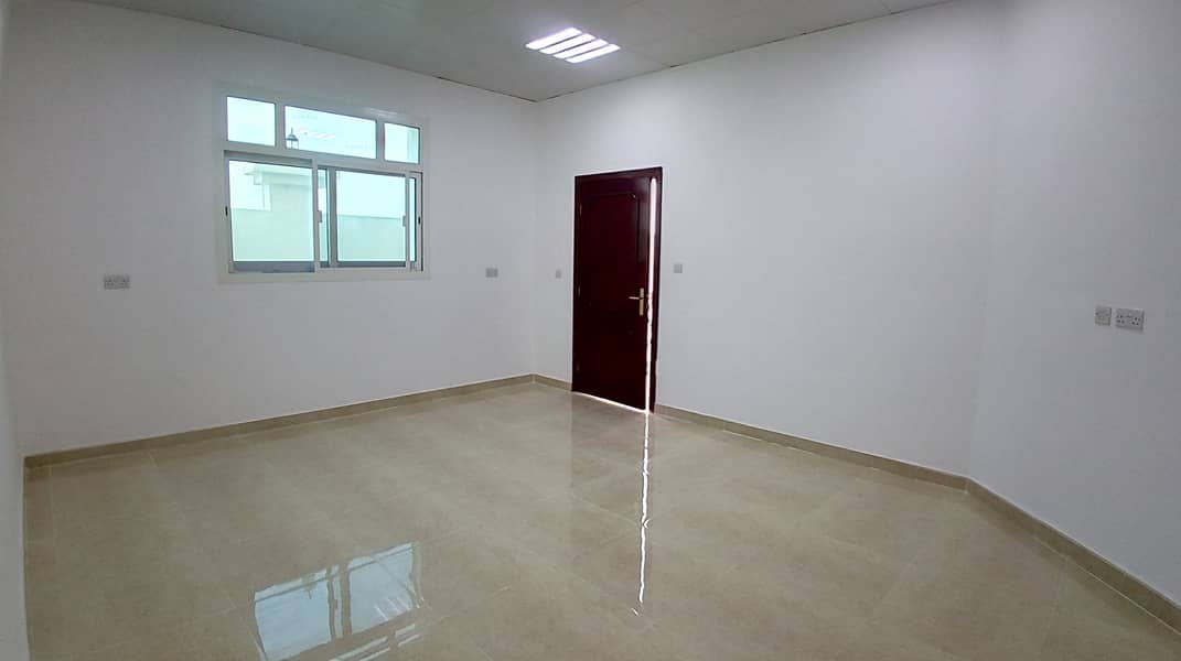 Brand New Big Studio with separate kitchen for rent at Mohammed Bin Zayed City 28K Yearly