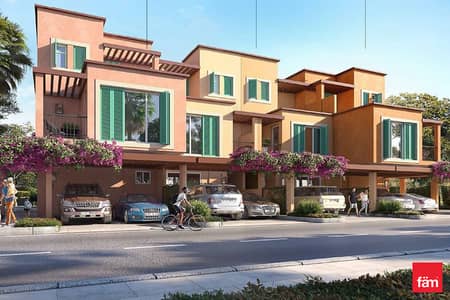 4 Bedroom Townhouse for Sale in DAMAC Lagoons, Dubai - Nice 2 single row handove by oct 2026
