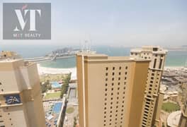 شقة مفروشة بغرفتي نوم | إطلالات على المارينا ووسط المدينة | أمواج 4 JBR