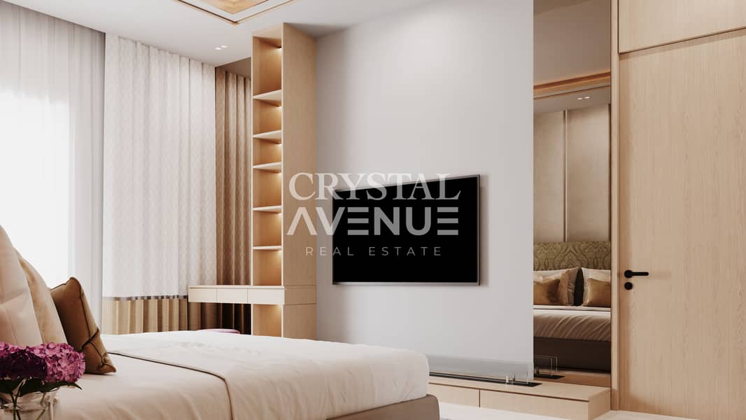 3 1BR UNIT_Bedroom Media Wall. png