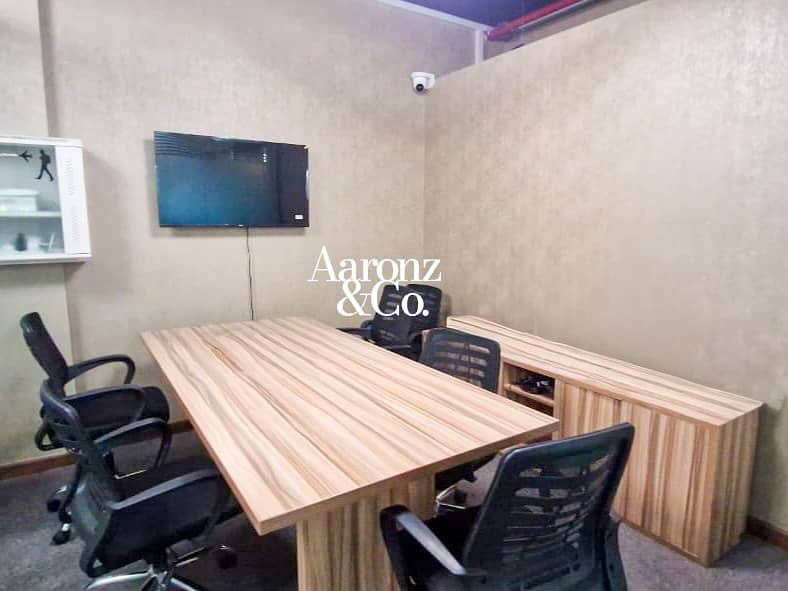 Spacious Office | Furnished | 4 Cheques | Vacant Spacious Office | Furnished | 4 Cheques | Vacant