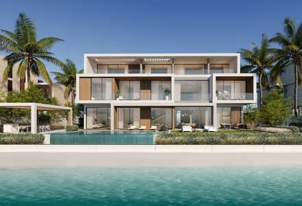 7 Bedroom Villa for Sale in Palm Jebel Ali, Dubai - Luxury Seaside Home | Quiet Frond Living