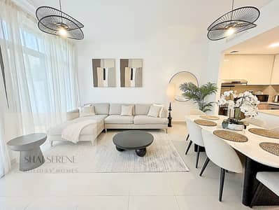4 Schlafzimmer Townhouse zum zur Miete in Town Square, Dubai - 1. Living - IMG_5420. jpg