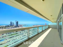 Stunning Sea View | Spacious 2BR | Direct Corniche Access