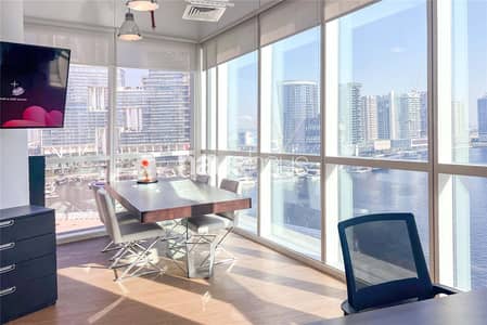 Office for Rent in Business Bay, Dubai - Prime Corner Unit | Stunning View | Bright Layout