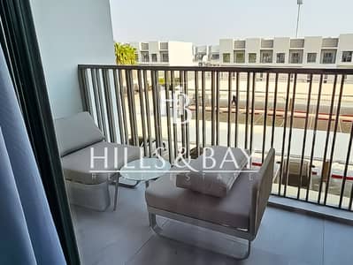 Studio for Rent in Mohammed Bin Rashid City (MBR City), Dubai - High Floor | Balcony | Skyline & Townhouse View