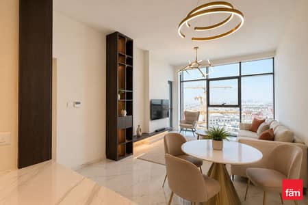 2 Bedroom Flat for Rent in Arjan, Dubai - Burj View | 2BR+Maids | Top Floor | Chiller Free