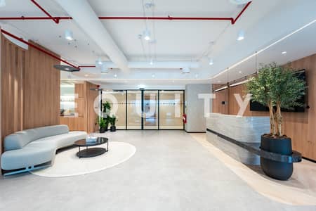 Office for Rent in Business Bay, Dubai - Plug-and-Play Office | Vacant Now | 20 Parking