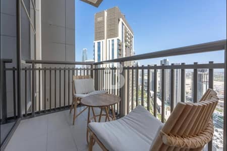 1 Bedroom Apartment for Rent in Dubai Creek Harbour, Dubai - Sunlit Furnished 1BR in the Heart of Creek Island