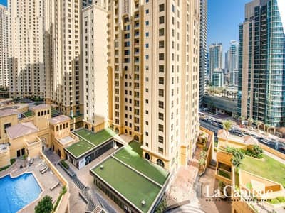 1 Schlafzimmer Wohnung zum zur Miete in Jumeirah Beach Residence (JBR), Dubai - Wohnung in Jumeirah Beach Residence (JBR)，Rimal，Rimal 3, 1 schlafzimmer, 110000 AED - 15201447