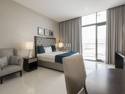 Studio for Rent in Dubai South, Dubai - Biggest Layout | Balcony | Fully-Furnished