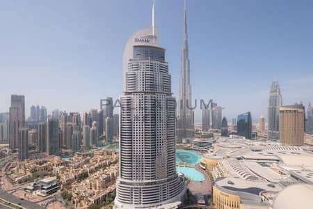 شقة 2 غرفة نوم للايجار في وسط مدينة دبي، دبي - شقة في بوليفارد بوينت،وسط مدينة دبي 2 غرف 230000 درهم - 15204486