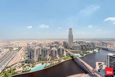 3 Bedroom Flat for Rent in Dubai Creek Harbour, Dubai - High Floor | Stunning Canal Views