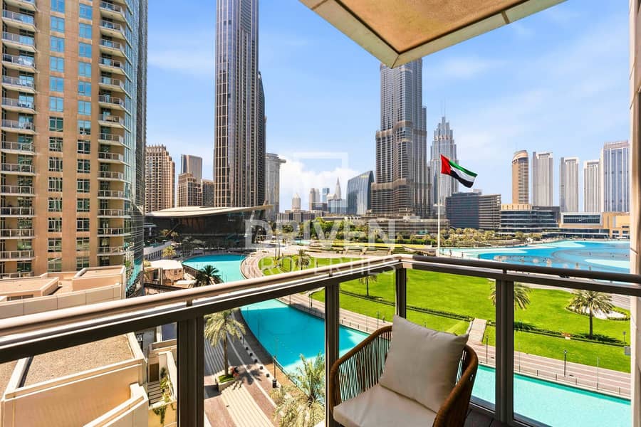 Vacant | Upgraded | Iconic Burj and Fountain View Vacant | Upgraded | Iconic Burj and Fountain View