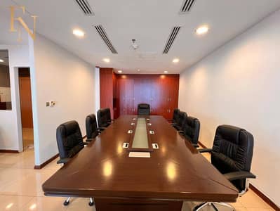 Office for Rent in Business Bay, Dubai - Premium Furnished Office | High-Floor Unit | 1 Parking | Move-In Ready Office | Best Price