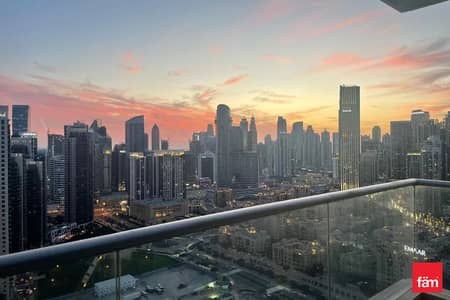1 Bedroom Flat for Rent in Downtown Dubai, Dubai - Unfurnished | High Floor | Ready To Move
