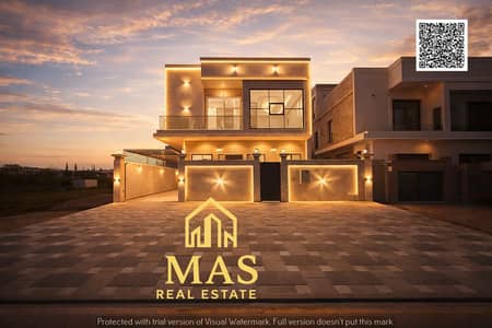 5 Bedroom Villa for Sale in Al Helio, Ajman - Luxury villa 1 enhance. png