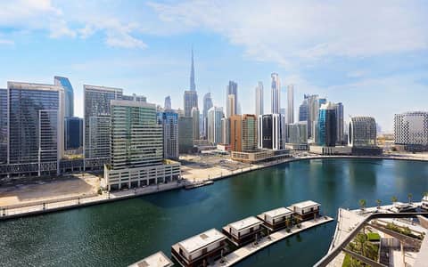 1 Schlafzimmer Wohnung zum zur Miete in Business Bay, Dubai - 15 Northside Terrace View. jpg