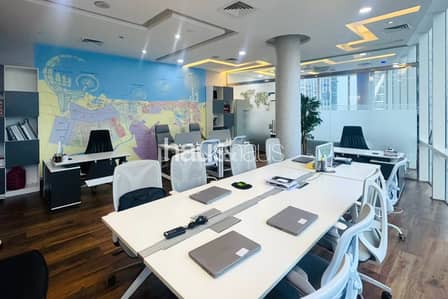Office for Rent in Business Bay, Dubai - Fitted | Furnished | Bright Layout