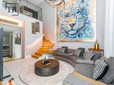 1 Bedroom Apartment for Rent in Business Bay, Dubai - 1BR Duplex | Burj & Al Khail Views | Flexible Rent
