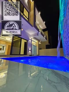 Luxury villa for rent in Al Yasmeen - Ajman At a special price and in a strategic location close to Dubai and services Rent 105,000 Locat