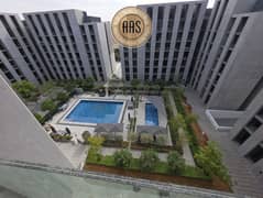 Luxurious 1bhk pool view in tiraz with balcony beautiful view hot offer in aljada community