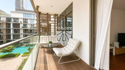 1 Bedroom Apartment for Rent in Al Wasl, Dubai - POOL COURTYARD VIEW | WITH OPT TO FURNISH