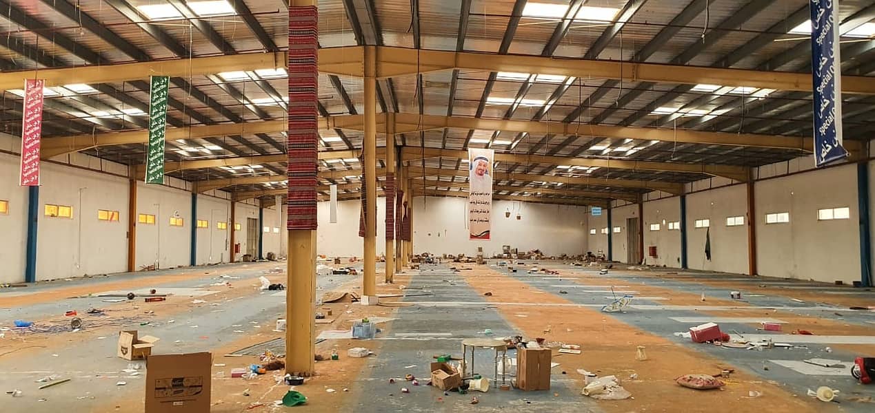 33500 square feet Warehouse with electricity connected available in Al Jurf area, Ajman 33500 square feet Warehouse with electricity connected available in Al Jurf area, Ajman