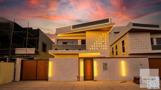 5 Bedroom Villa for Sale in Al Helio, Ajman - Luxury_villa_enhancement_202604101223. jpeg
