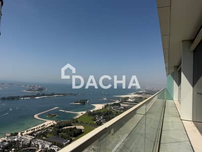 3 Bedroom Flat for Rent in Dubai Media City, Dubai - Palm View | 3 BR and Maid Unit | High Floor 3 Bedroom Flat for Rent in Dubai Media City, Dubai - Palm View | 3 BR and Maid Unit | High Floor